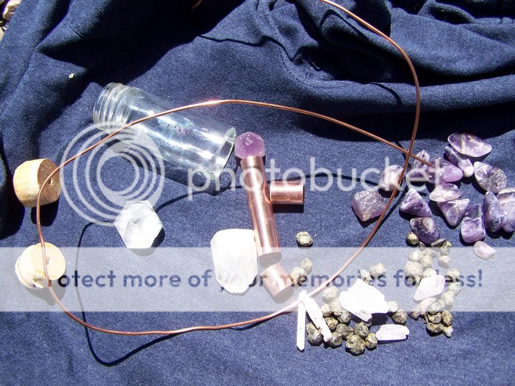 Components of healing wand #1