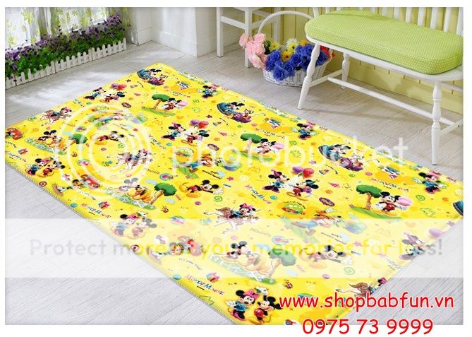 tham choi han quoc với họa tiết vui nhộn