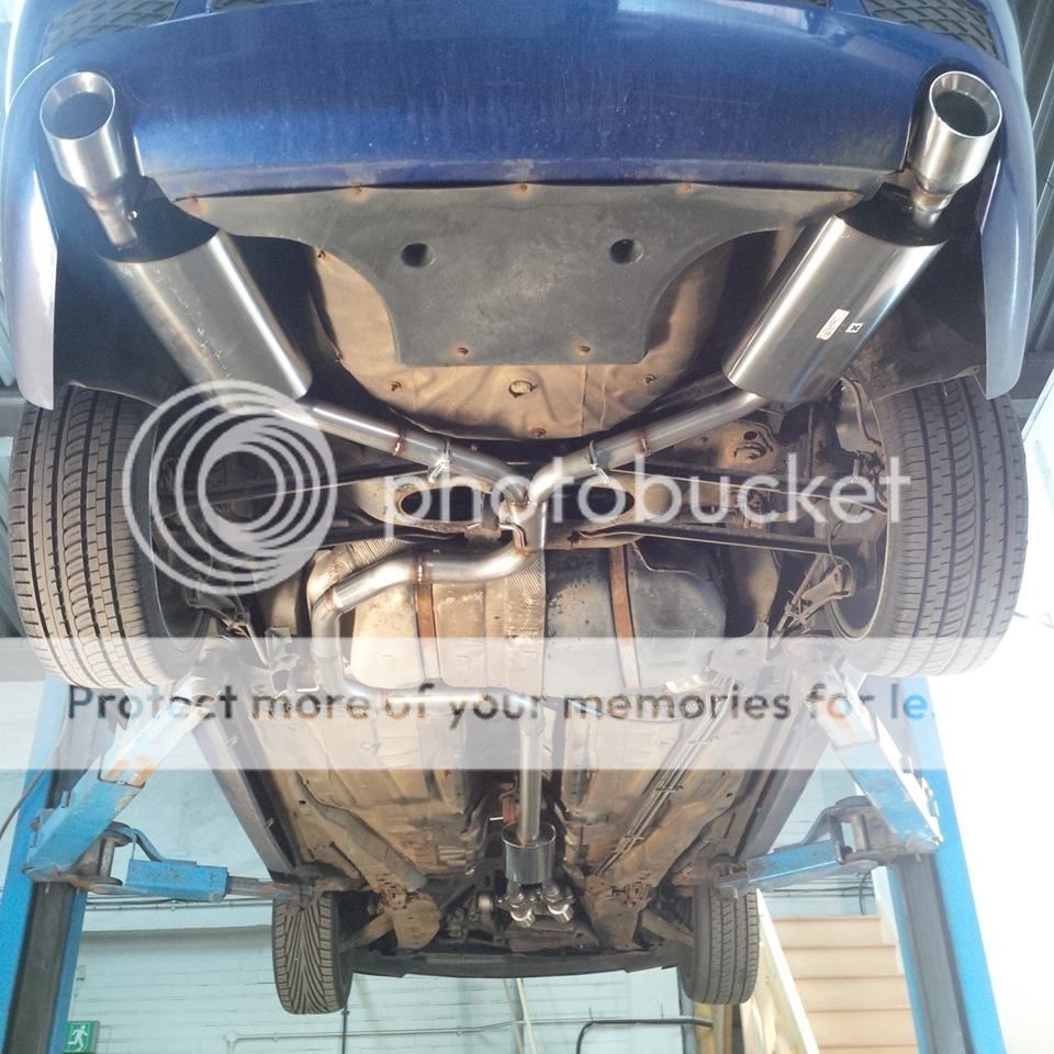 New Exhaust On From Simons Custom Exhausts Exhausts / Air Intake