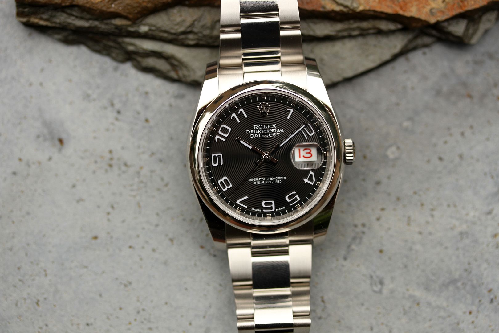 rolex concentric dial